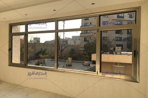 پنجره دوجداره آلومینیوم ترمال بریک