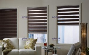 پرده زبرا، پرده مدرن، پنجره شهر