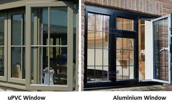 مقایسه درب و پنجره آلمینیوم با upvc