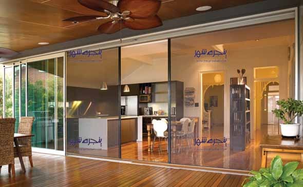 نصب توری پنجره دوجداره upvc