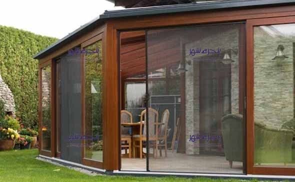 نصب توری پنجره دوجداره upvc