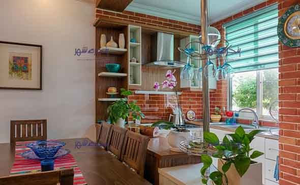 مدل های پرده مناسب برای آشپزخانه