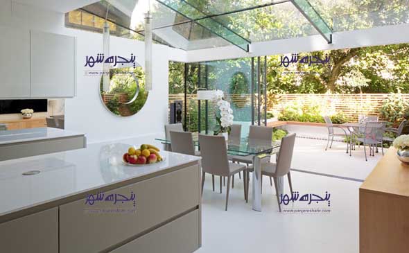 سقف متحرک شیشه ای