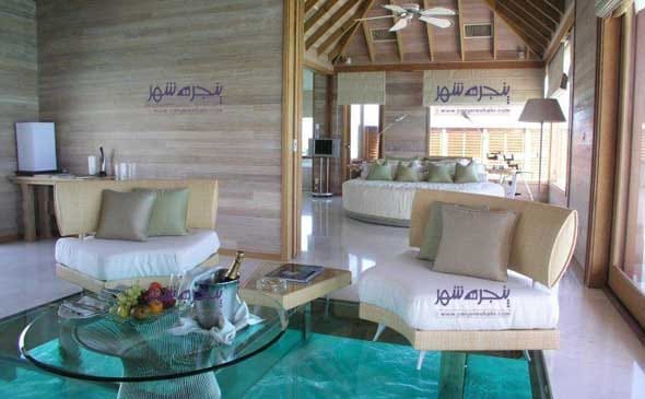 کفپوش شیشه ای