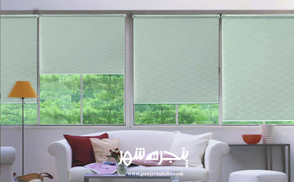 پرده کرکره ای مناسب برای فضای پذیرایی