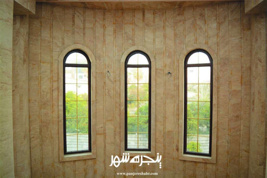 پروژه پنجره دوجداره خم در مازندران