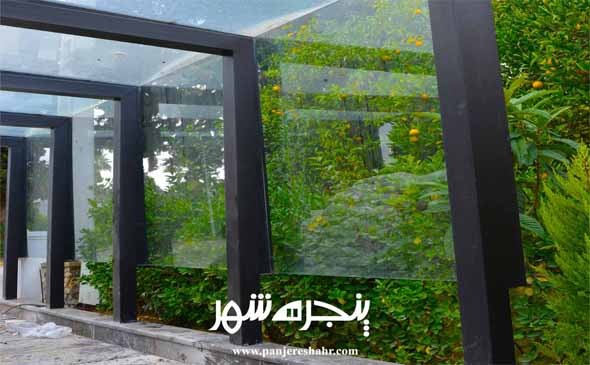 سایبان شیشه ای در مازندران