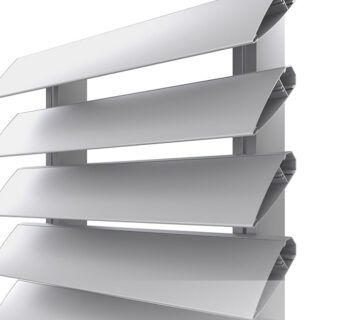 متریال نمای آلومینیوم لوور